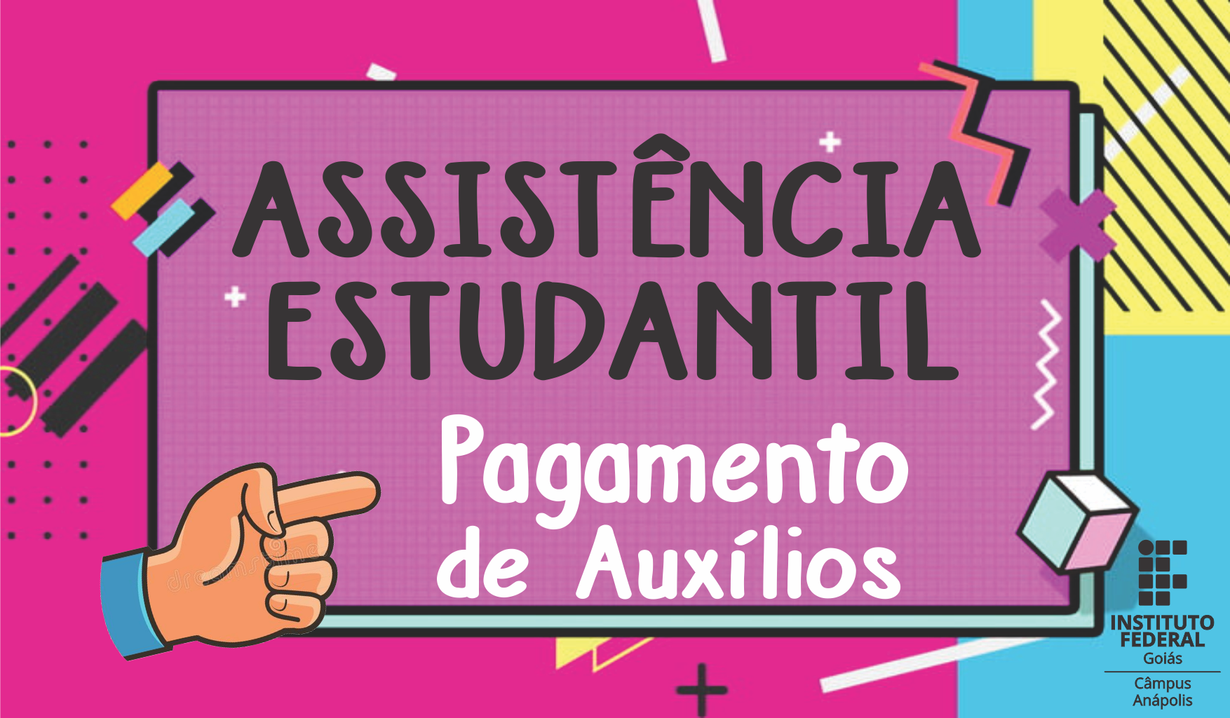 Assistência estudantil - pagamento de auxílios