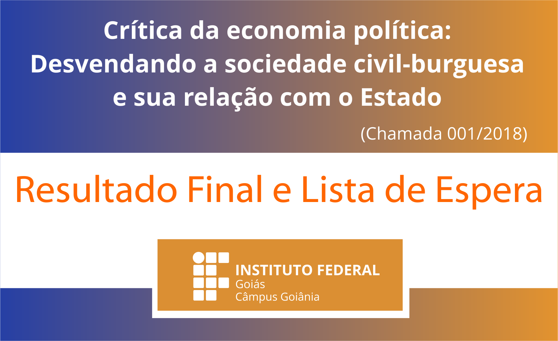 Banner curso extensão crítica da economia política