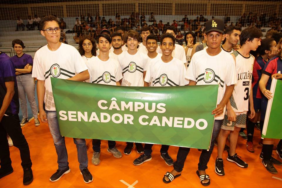 Estudantes do Câmpus participaram da abertura do JIF 2019, em Inhumas