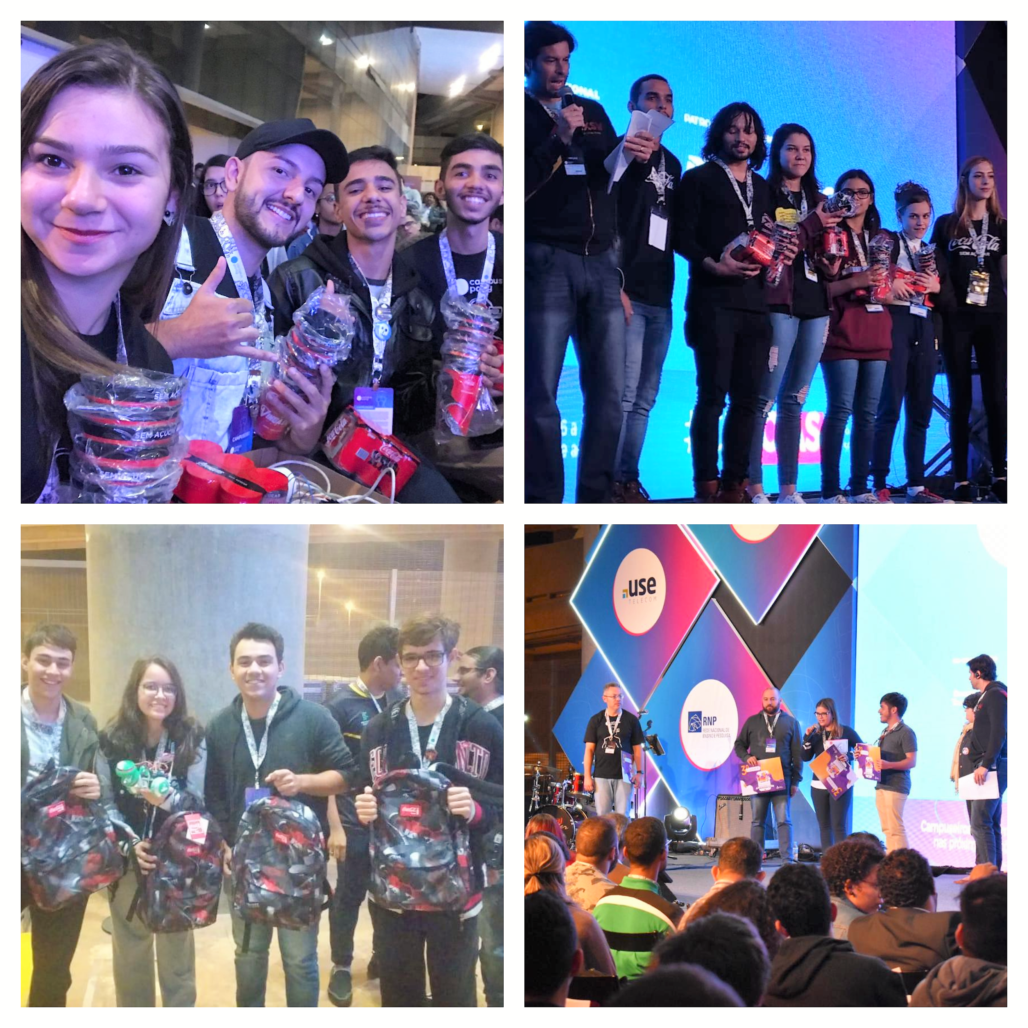 Ganhadores de prêmios na Campus Party Brasília Ganhadores de prêmios na Campus Party Brasília