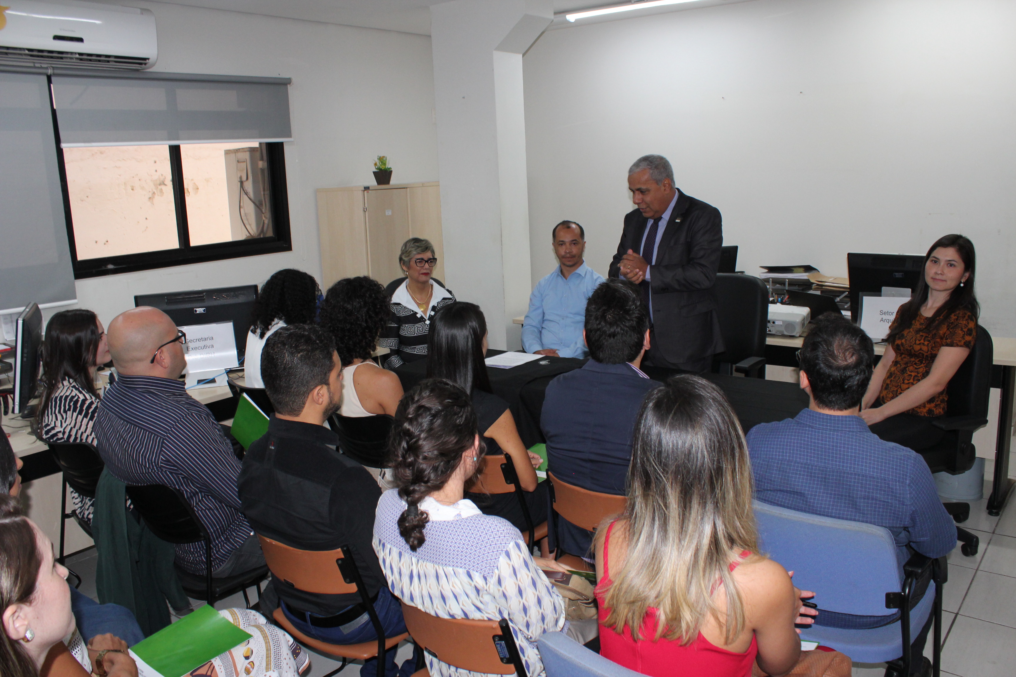 Posse de novos servidores, na Reitoria do IFG Posse de novos servidores, na Reitoria do IFG
