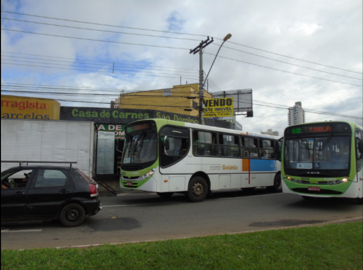 Imagem retirada da nota técnica Aspectos operacionais que contribuiriam para um melhor atendimento aos usuários do transporte coletivo na região metropolitana de Goiânia Imagem retirada da nota técnica Aspectos operacionais que contribuiriam para um melhor atendimento aos usuários do transporte coletivo na região metropolitana de Goiânia