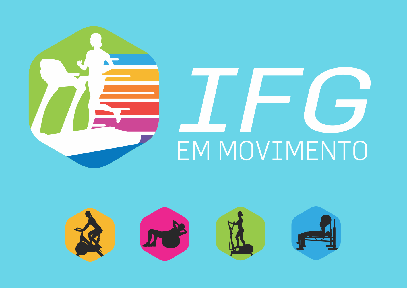 Banner de divulgação do projeto IFG em Movimento