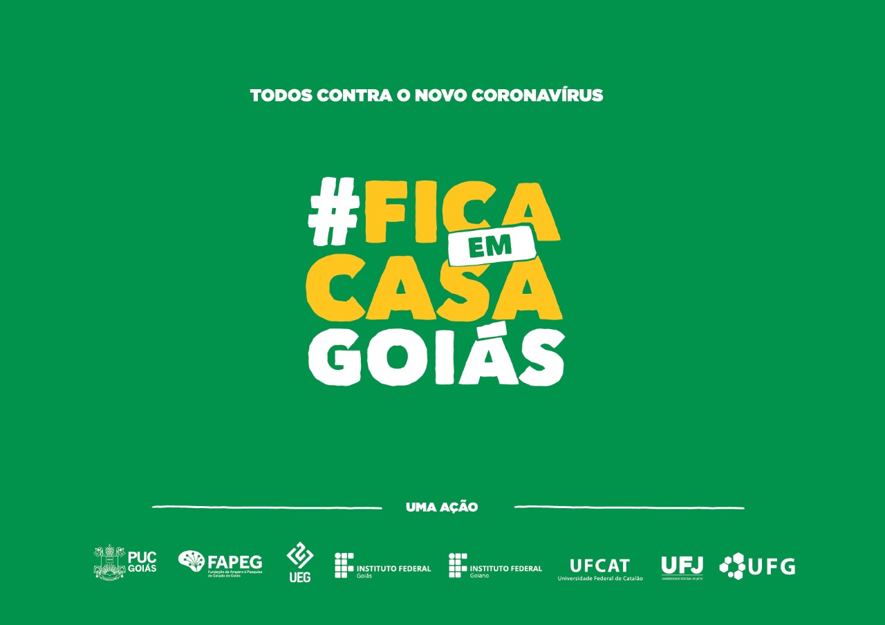 Os conteúdos da rede de comunicação adotarão #ficaemcasagoias Os conteúdos da rede de comunicação adotarão #ficaemcasagoias