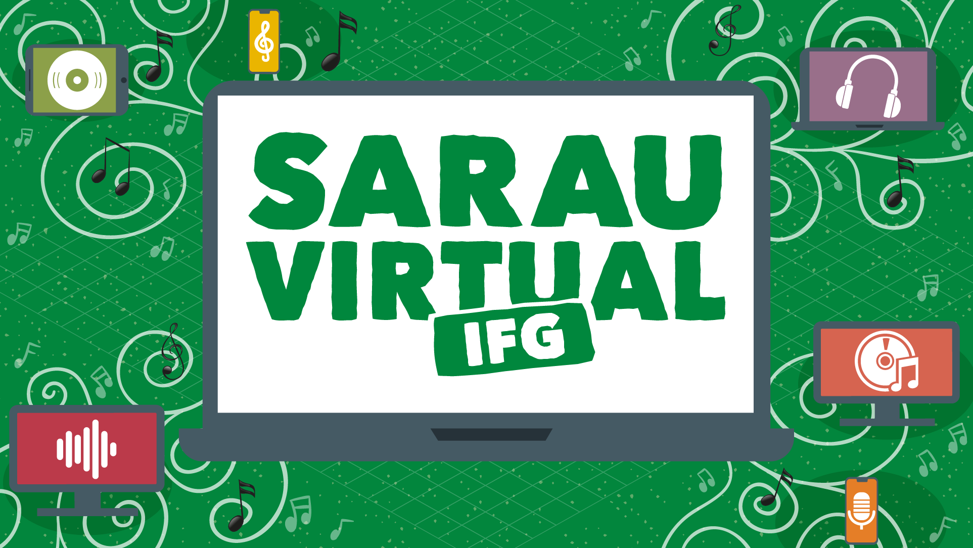 A 1ª Edição do Sarau Virtual IFG terá Écio Naves como convidado A 1ª Edição do Sarau Virtual IFG terá Écio Naves como convidado
