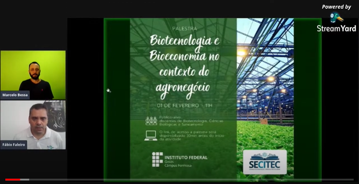 Palestrante fala sobre biotecnologias aplicadas ao agronegócio Palestrante fala sobre biotecnologias aplicadas ao agronegócio