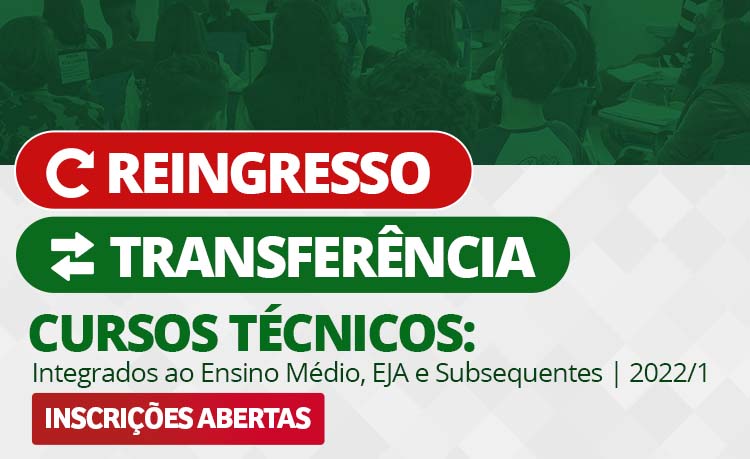 As vagas, para o primeiro semestre deste ano, estão distribuídas entre 13 câmpus da Instituição. As inscrições podem ser feitas até 13 de fevereiro