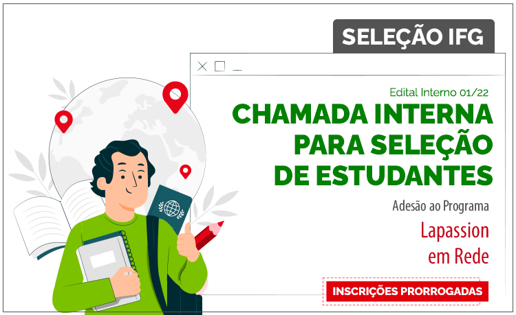 As inscrições devem ser realizadas exclusivamente via internet até o dia 12 de agosto