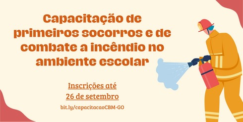 Inscrições seguem até dia 26 de setembro