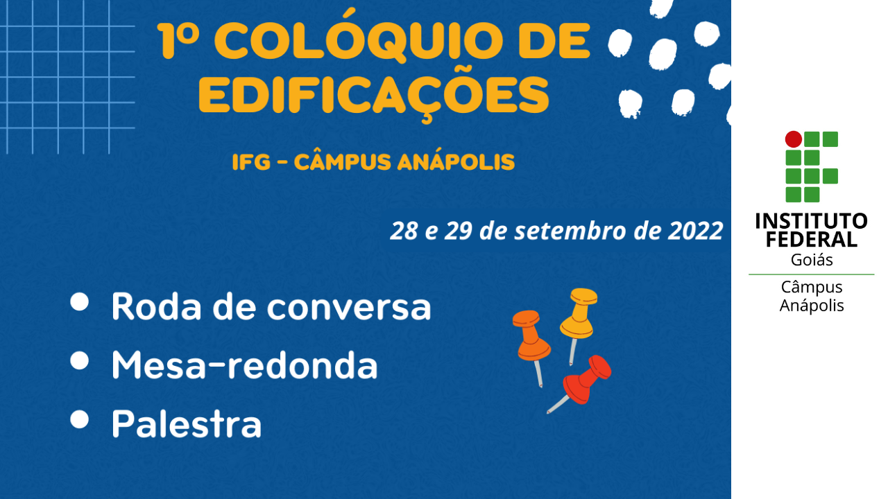 Evento terá atividades presenciais e em ambiente virtual