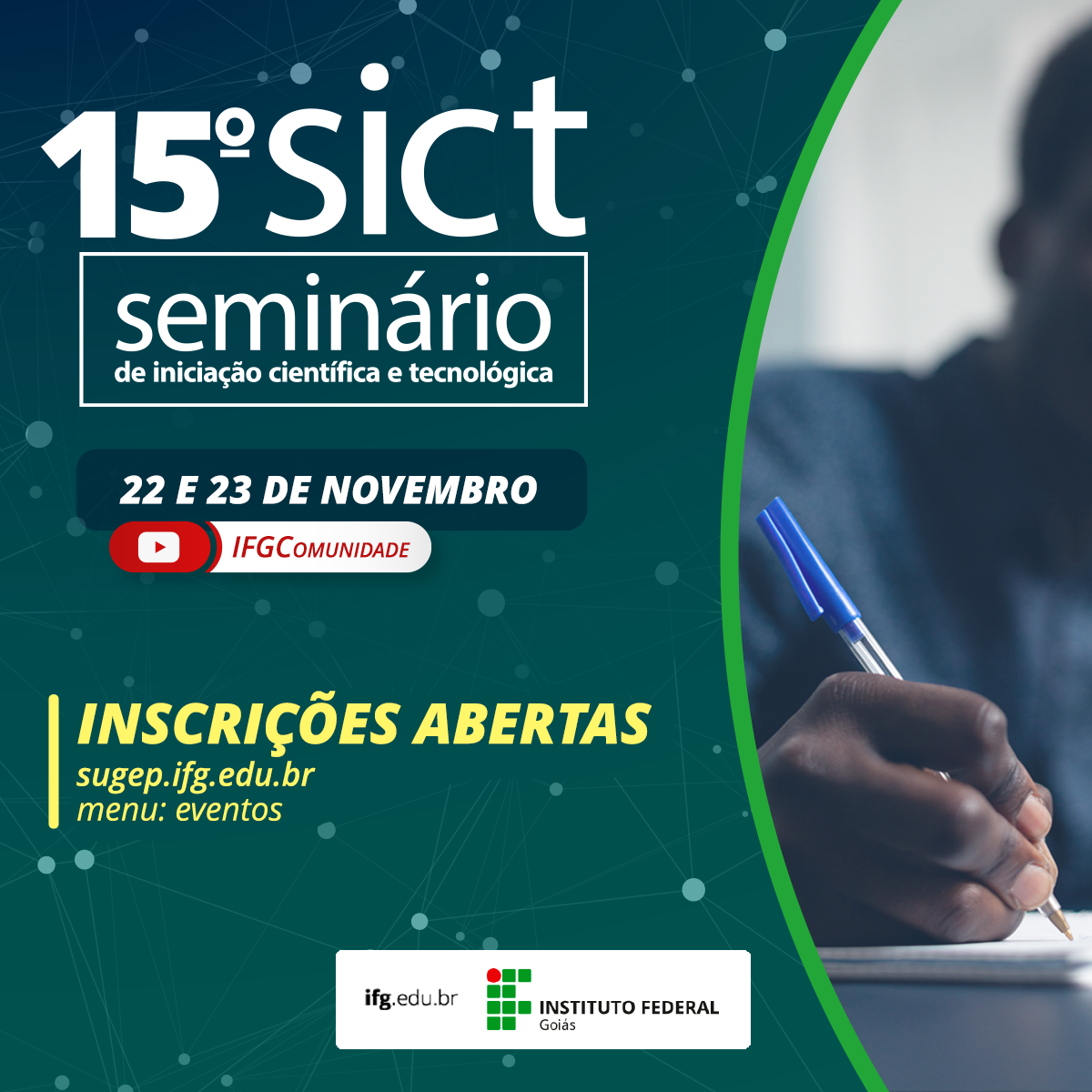 Abertas as inscrições para participação no 15º SICT