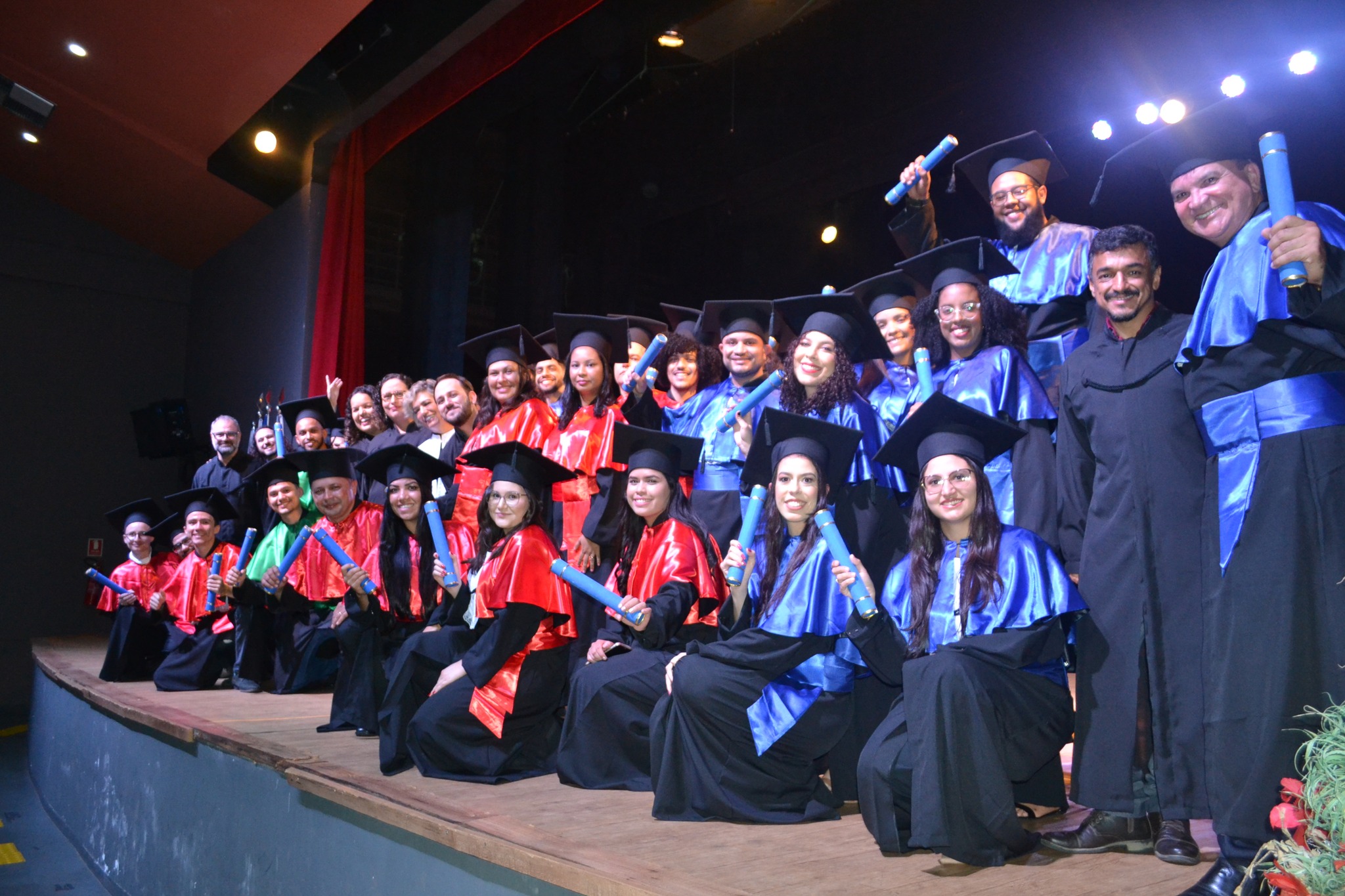 A cerimônia reuniu 28 formandos dos cursos superiores ofertados pelo IFG Anápolis