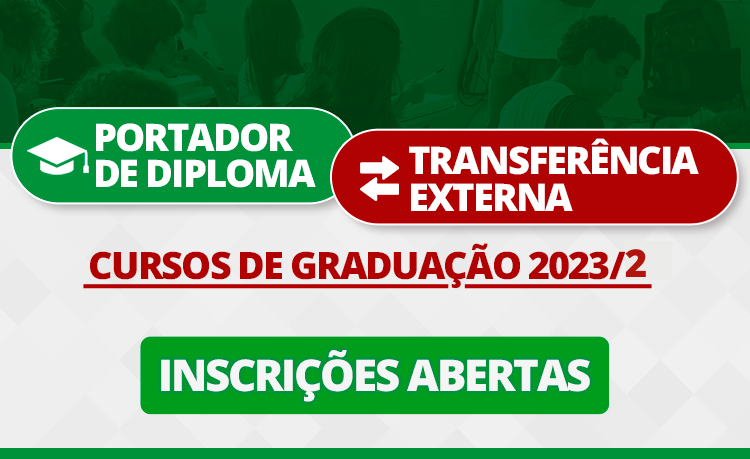 As inscrições para os processos seletivos são gratuitas