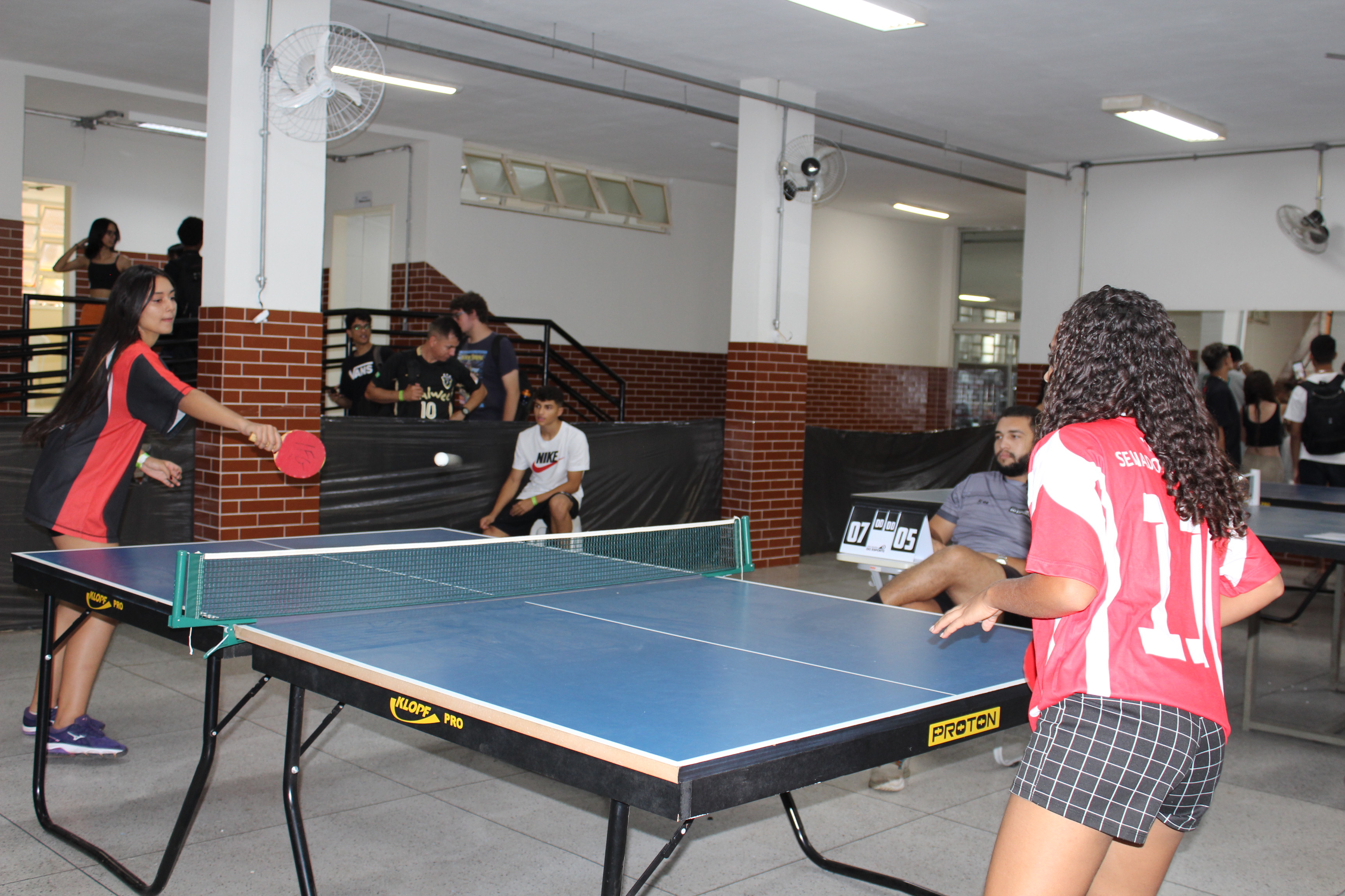 Disputa pelo segundo lugar no feminino individual encerrou a competição de tênis de mesa Disputa pelo segundo lugar no feminino individual encerrou a competição de tênis de mesa