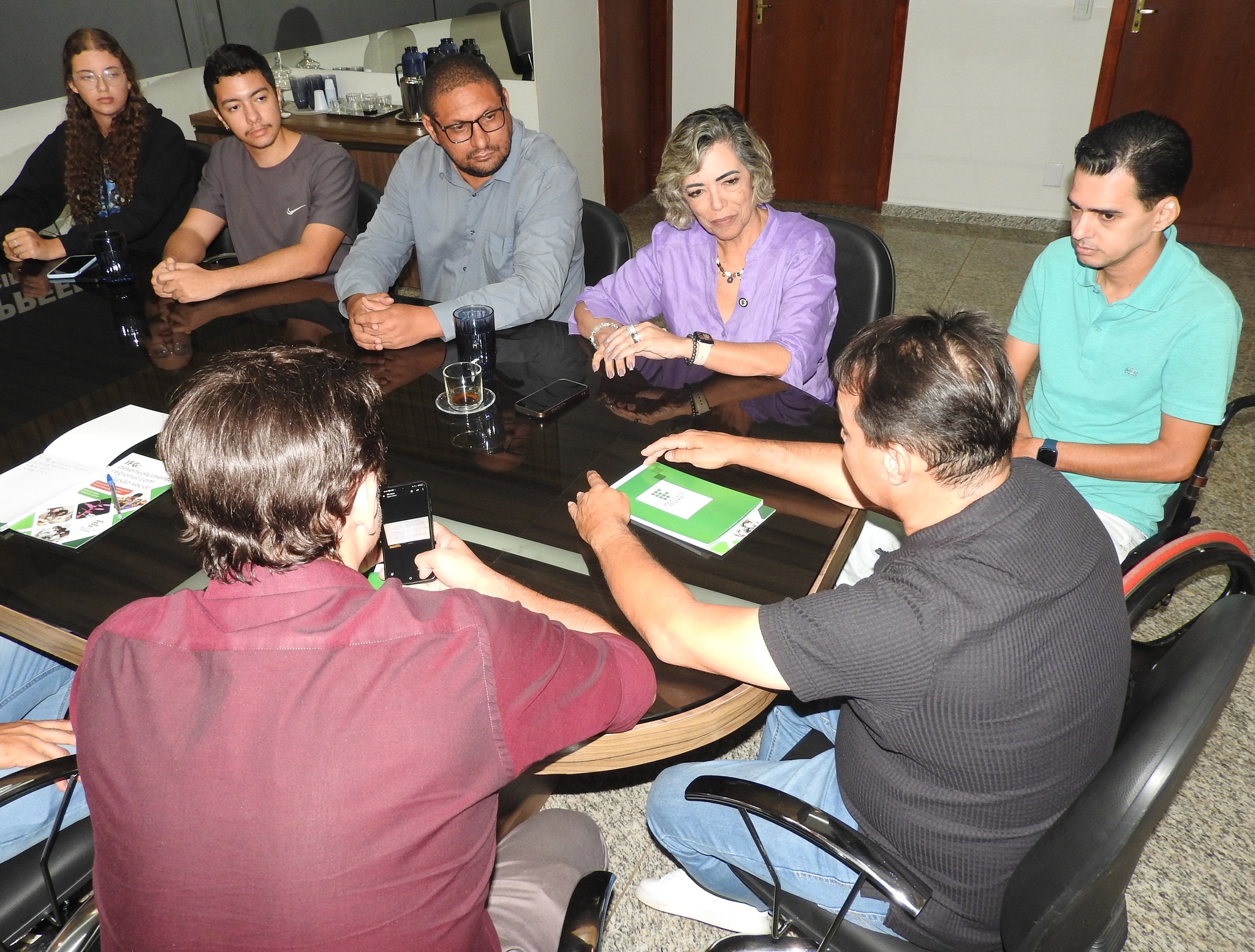 Reunião ocorreu na sede da Prefeitura em Cidade Ocidental Reunião ocorreu na sede da Prefeitura em Cidade Ocidental
