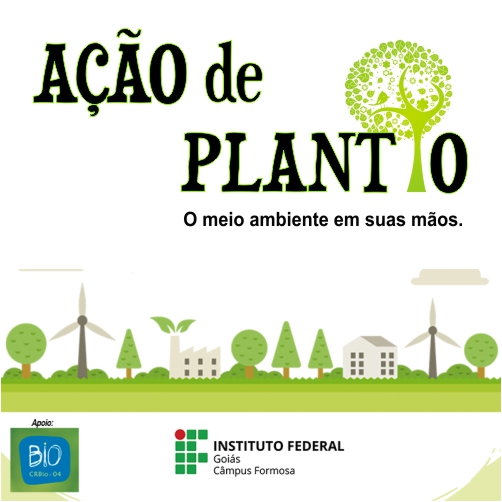 Plantio de árvores acontecerá na tarde de 18 de junho