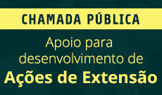 Banner sobre as ações de extensão