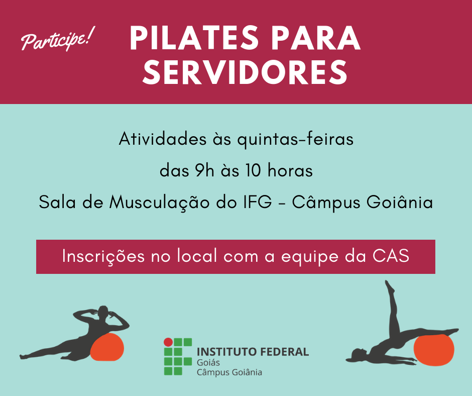 aula de pilates para servidores