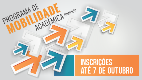 Banner sobre programa de mobilidade acadêmica