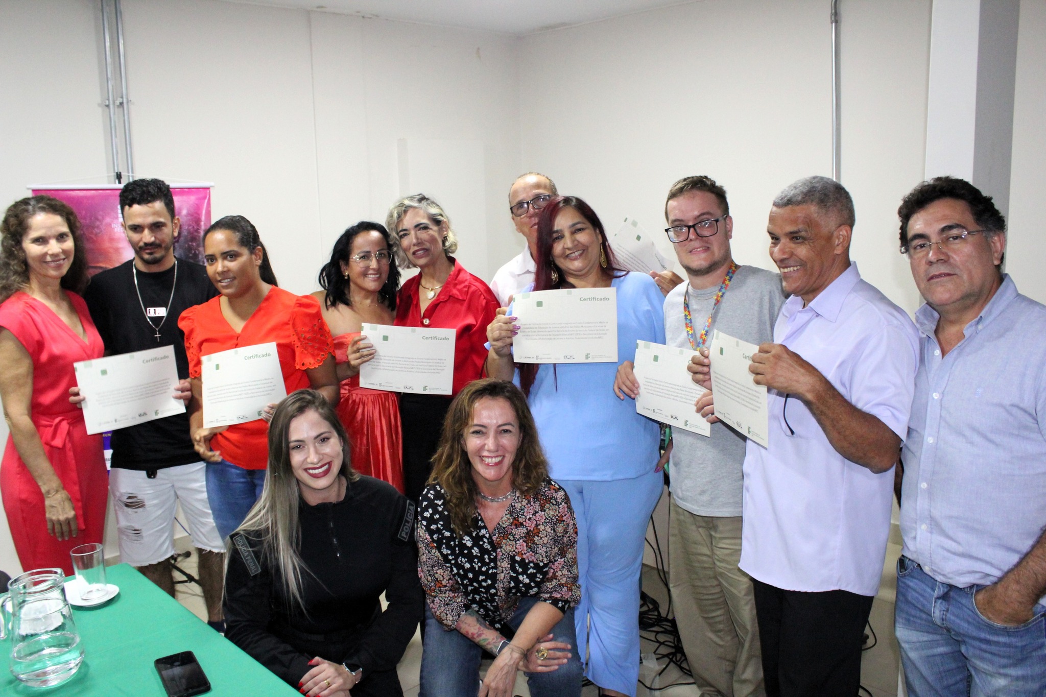 Cerimônia de certificação e encerramento do projeto desenvolvido pela Proen foi realizada nesta, 17, na Reitoria do IFG Cerimônia de certificação e encerramento do projeto desenvolvido pela Proen foi realizada nesta, 17, na Reitoria do IFG