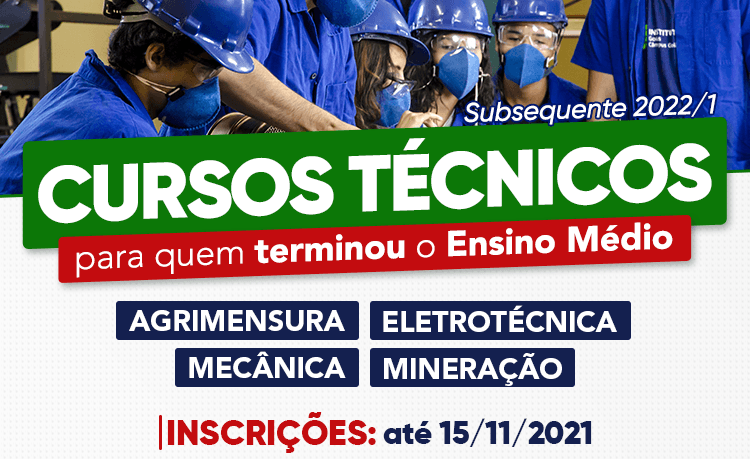 São ofertadas 162 vagas, sendo 132 para o Câmpus Goiânia e 30, para o Câmpus Jataí