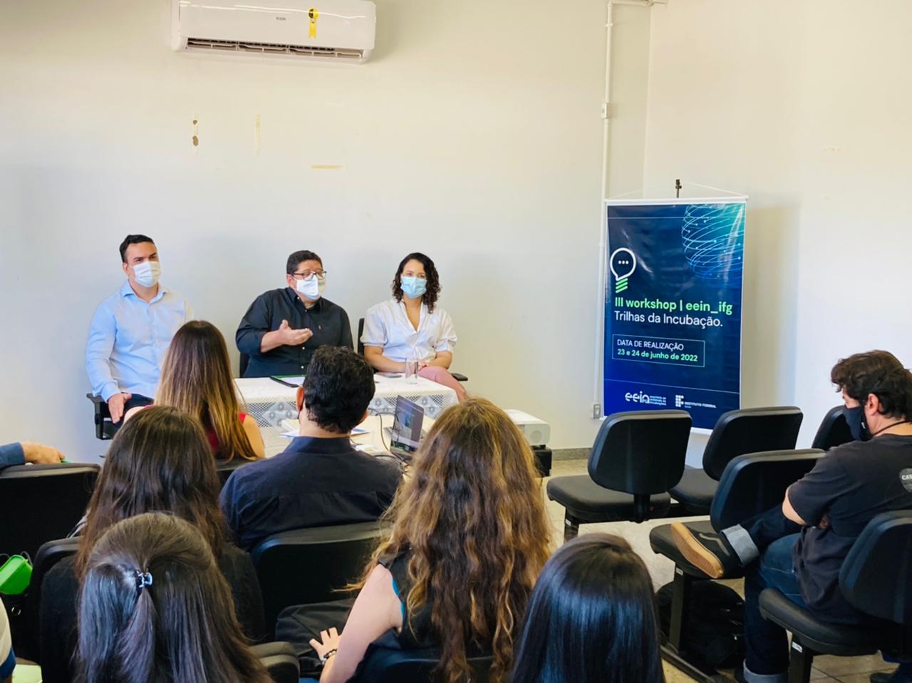 III Worshop do Escritório de Estímulo às Incubações ocorre durante a Semana de Inovação do IFG III Worshop do Escritório de Estímulo às Incubações ocorre durante a Semana de Inovação do IFG