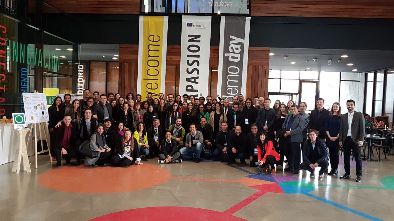 Participantes do Projeto Lapassion no Chile