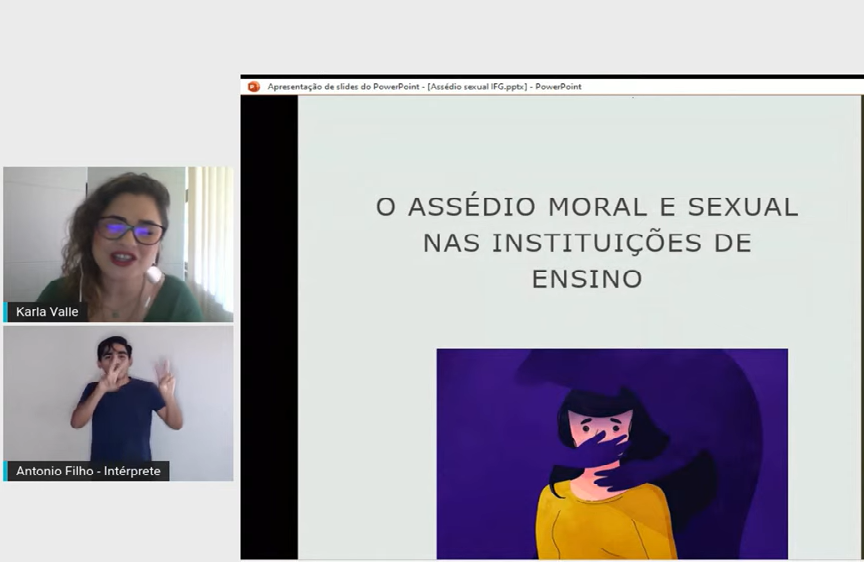 O assédio moral-sexual foi tema da palestra do 6º Workshop de Ética e Moralidade 