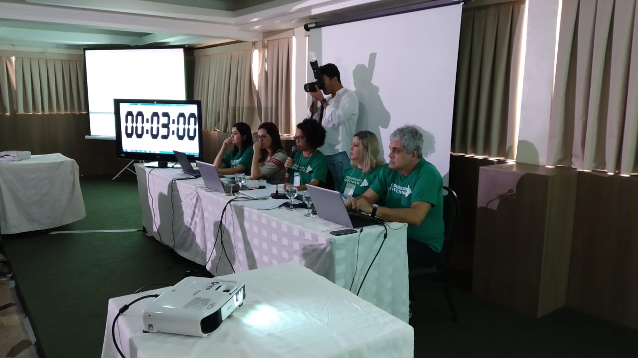 Os delegados do Congresso Institucional do IFG retomaram as discussões do Projeto Político Pedagógico Institucional Delegados dos câmpus e Reitoria retomam as discussões do PPPI
