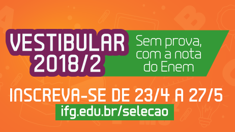 Inscrições vão até 27 de maio Inscrições vão até 27 de maio