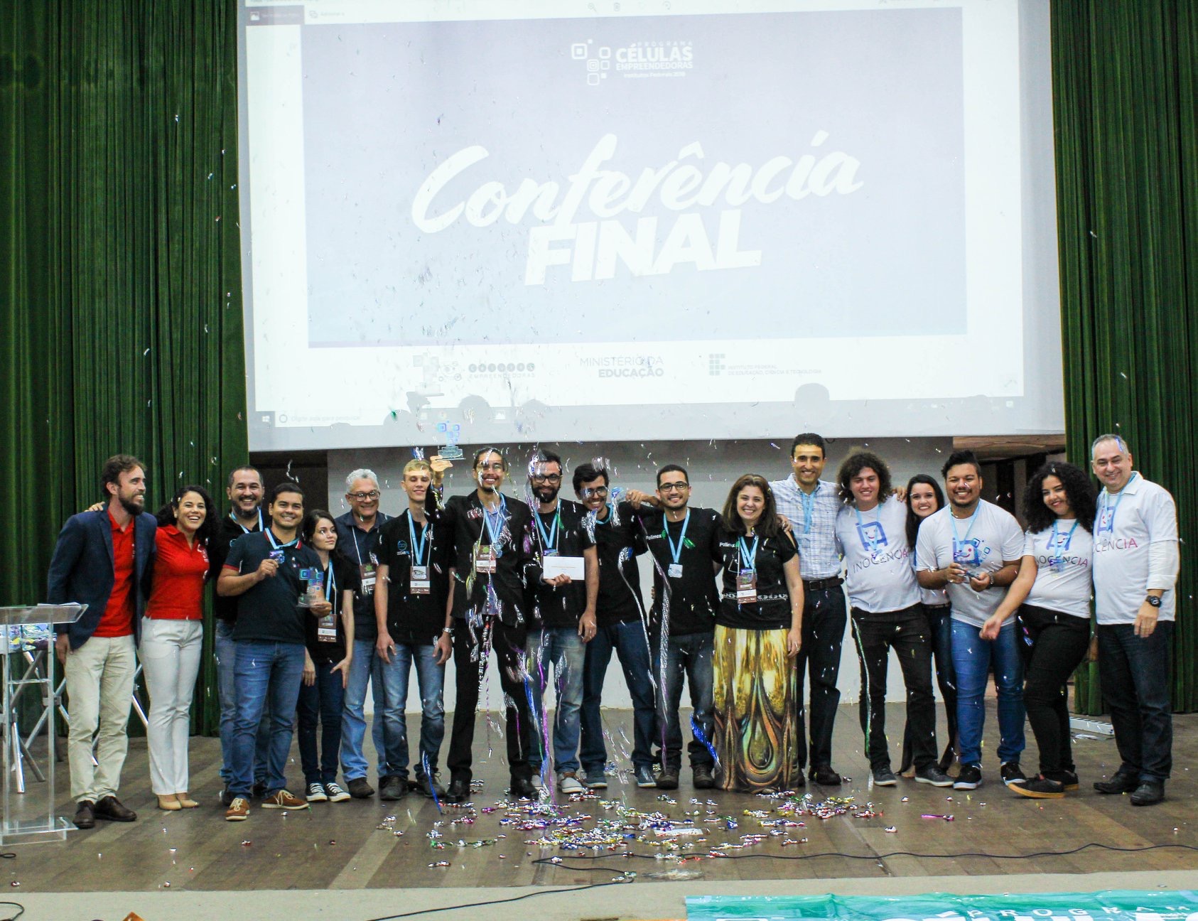 Conferência final apresentou os vencedores