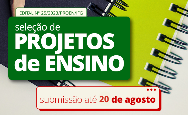 Edital para seleção de Projetos de Pesquisa