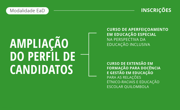 Cursos EaD tem público-alvo ampliado Cursos EaD tem público-alvo ampliado