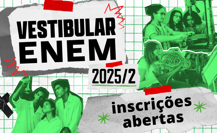Vestibular Enem 2025/2 - Inscrições abertas