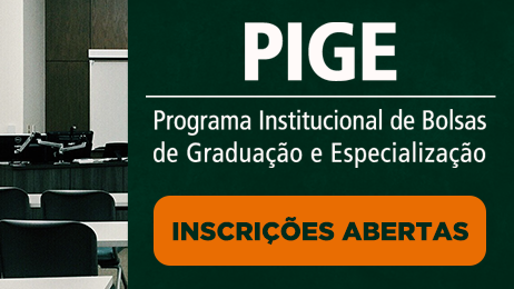 Inscrições abertas para o PIGE